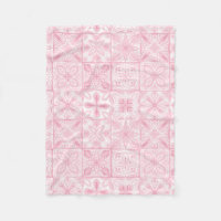 Baldosas orgánicas en rosa
