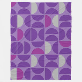 Manta Polar Baldosas Regales De Mediados Del Siglo