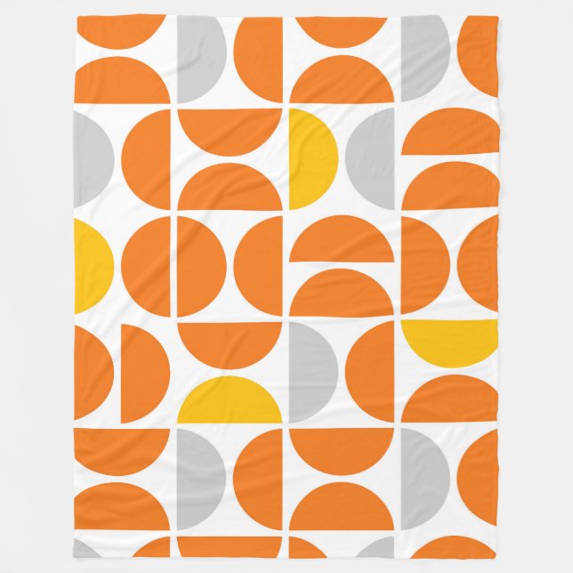 Manta Polar Baldosas soleadas de mediados del siglo (Anverso)