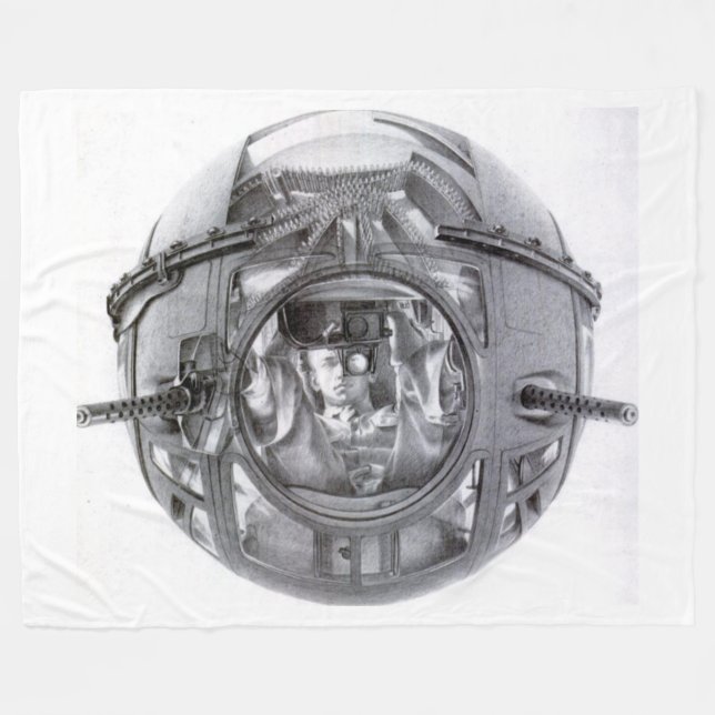 MANTA POLAR BALL TURRENT GUNNER B-17 (Frente (Horizontal))