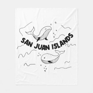 Manta Polar Ballenas de las Islas San Juan