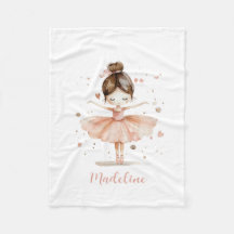 Ballerina Nombre Personalizado Girly