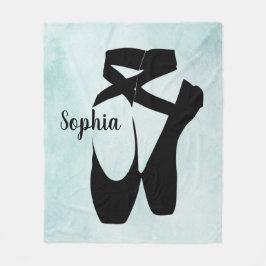 Manta Polar Ballet Zapatos Diseño Fleece Blanket