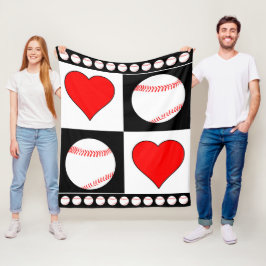 Manta Polar Balnearios y Corazones Bonitas Fleece Blanket para