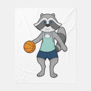 Manta Polar Baloncestista Racoon