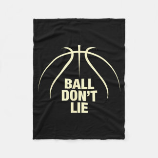 Manta Polar Baloncesto Ball Don't Lie