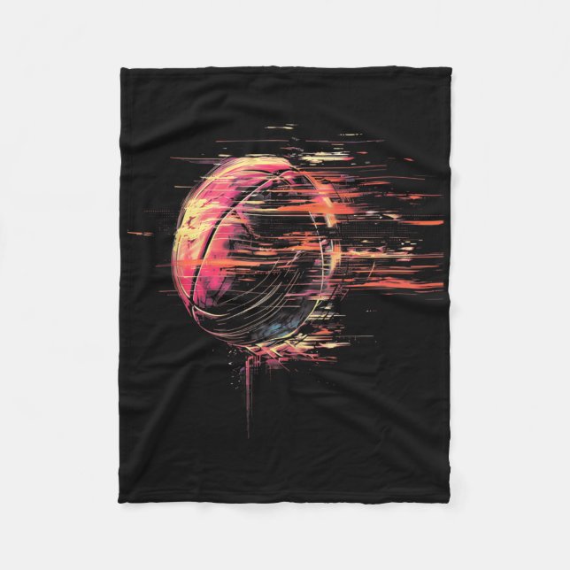 Manta Polar Baloncesto Baloncesto Jugador Baloncesto Hoop Ar (Anverso)