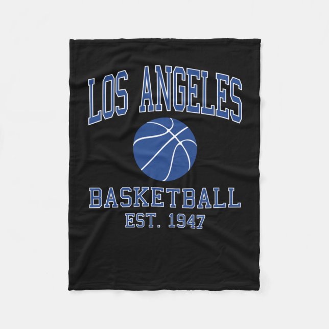 Manta Polar Baloncesto de Los Ángeles (Anverso)