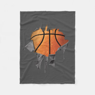 Manta Polar Baloncesto desgarrado