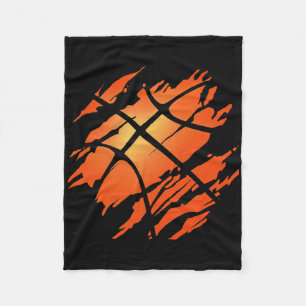 Manta Polar Baloncesto Estados Unidos Bandera Deportiva Atleta