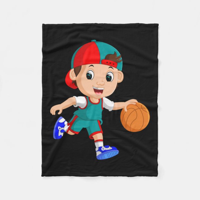 Manta Polar Baloncesto Jugador (2) (Anverso)