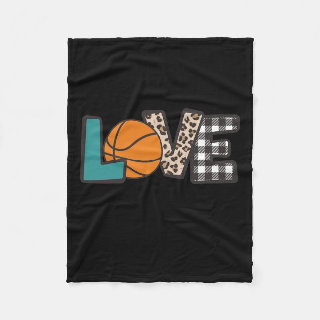 Manta Polar Baloncesto Love Scoop (Anverso)