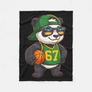 Manta Polar Baloncesto Panda 67 Argot de Gen Alpha Srts Hombre