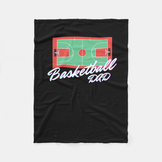 Manta Polar Baloncesto Papá 3 (Anverso)