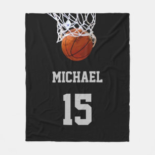 Manta Polar Baloncesto Su Nombre