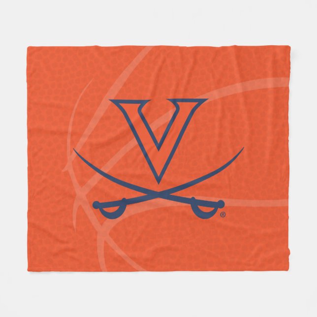 Manta Polar Baloncesto Virginia Cavaliers (Frente (Horizontal))