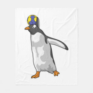 Manta Polar Balonmano del jugador de balonmano de pingüino