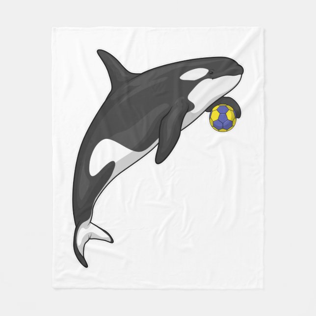 Manta Polar Balonmano Orca (Anverso)