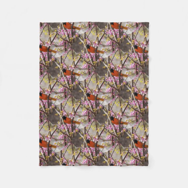 Manta Polar Baltimore Oriole (Anverso)