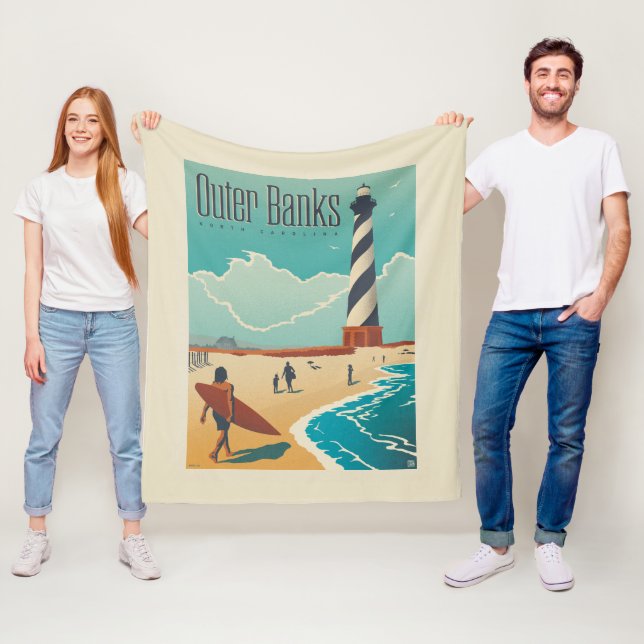 Manta Polar Bancos exteriores | Carolina del norte (In situ)