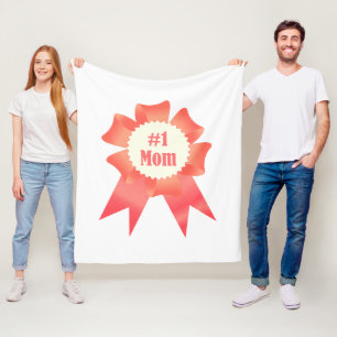 Manta Polar Banda ganadora del premio Gratitude Número Uno Mom