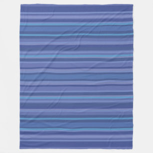 Manta Polar Banda morada azul moderna