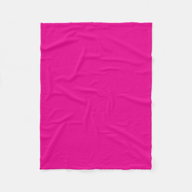 Manta Polar Bandana Rosa Fucsia (Anverso)