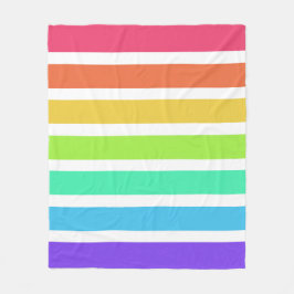 Manta Polar Bandas de arco iris luminosas