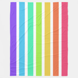 Manta Polar Bandas de arco iris luminosas