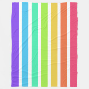 Manta Polar Bandas de arco iris luminosas