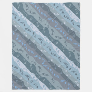 Manta Polar Bandas de notas de música