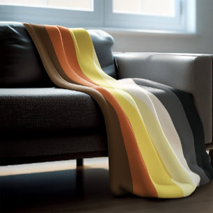 Manta Polar Bandas de Orgullo de Oso