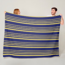 Bandas de oro y navío con estampado