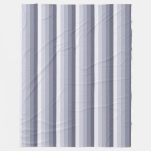 Manta Polar Bandas de sombra gris azul