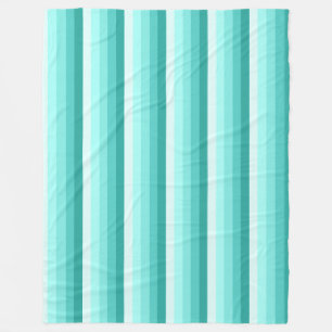 Manta Polar Bandas de sombra turquesa