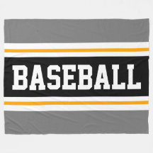 Bandas deportivas de BASEBALL Gris Amarillo Amaril