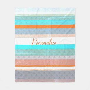 Manta Polar Bandas personalizadas y anticuadas