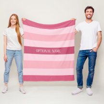 Bandas rosadas con personalizado de nombres opcion