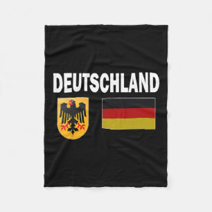 Manta Polar Bandera alemana Deutschland Love Gift