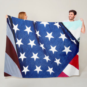 MANTA POLAR BANDERA AMERICANA