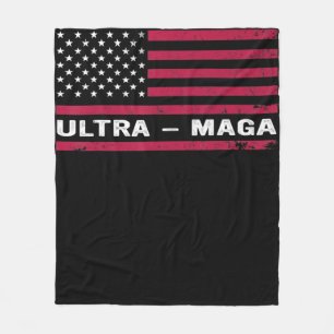 Manta Polar Bandera Americana Bandera Negra Bandera Fiel Ultra