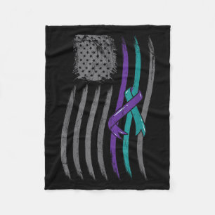 Manta Polar Bandera Americana Prevención Del Suicidio Concienc