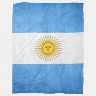 Manta Polar Bandera Argentina