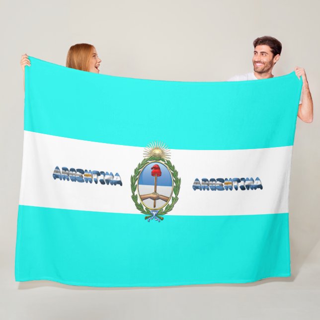 Manta Polar Bandera argentina (In situ)