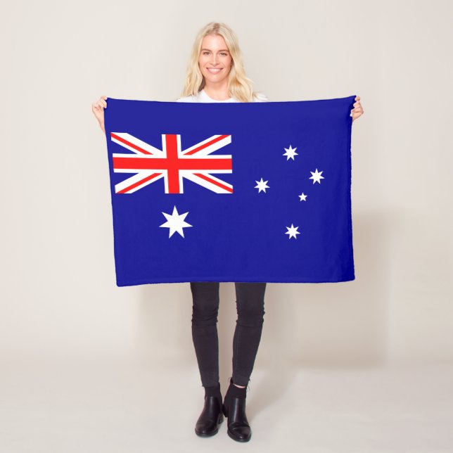 Manta Polar Bandera australiana patriótica (In situ)