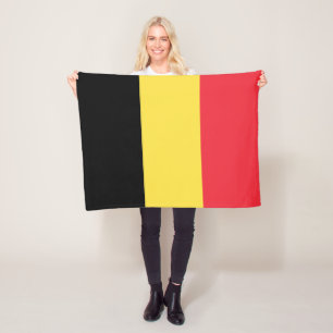 Manta Polar Bandera belga patriótica