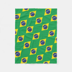 Manta Polar Bandera brasileña