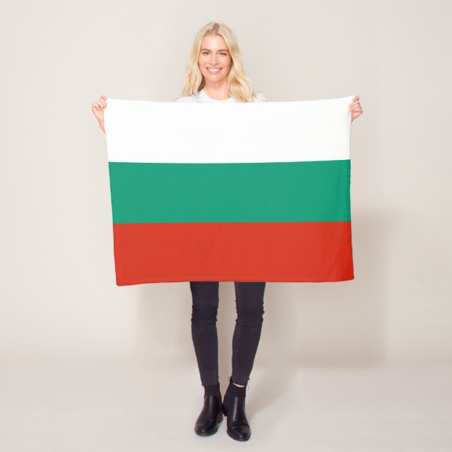 Manta Polar Bandera búlgara patriótica (In situ)