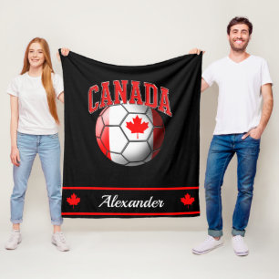 Manta Polar Bandera canadiense de fútbol   Nombre
