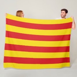 Manta Polar Bandera catalana (Cataluña)